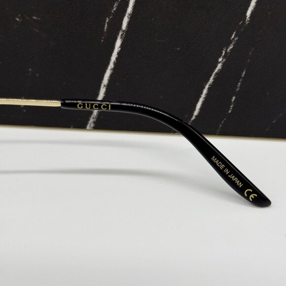 NEW GUCCI EYEGLASSES GG0678OA 001 ROUND EYEWEAR - Picture 9 of 10